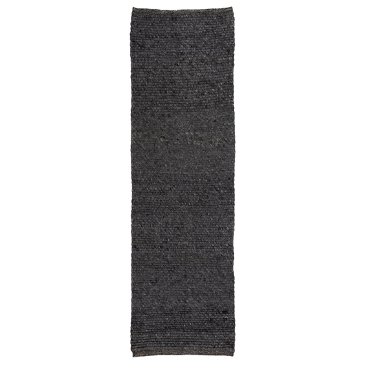 Alfombra Lana Visby Charbon 0,8x4,0 m