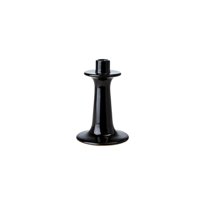 Portavela ELLA S Negro Ø12xH18 cm