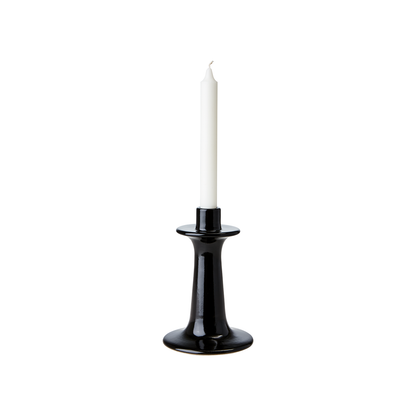 Portavela ELLA S Negro Ø12xH18 cm