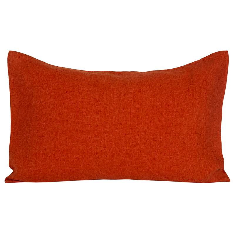 Funda Cojín Lino Propiano Paprika 40x60 cm