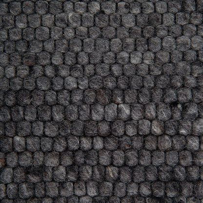 Alfombra Lana Visby Charbon 1,2x1,8 m