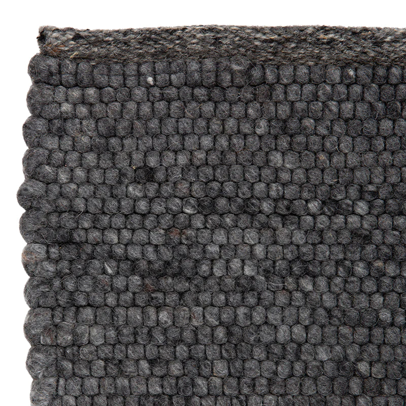 Alfombra Lana Visby Charbon 0,8x1,4 m