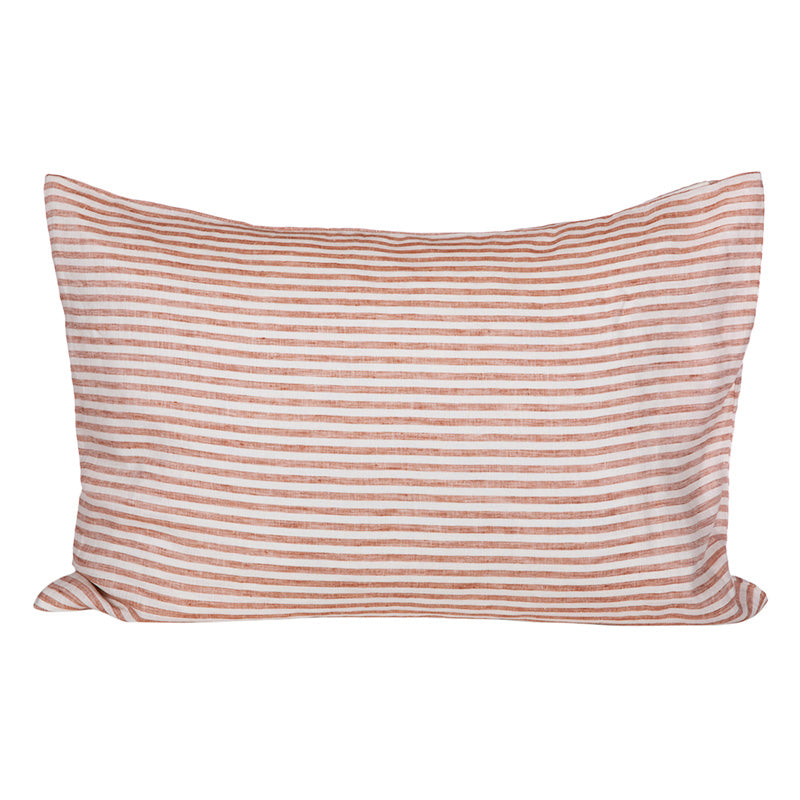 Funda Almohada Lino Bristol Terracota