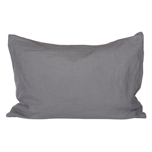 Funda Almohada Lino Humo