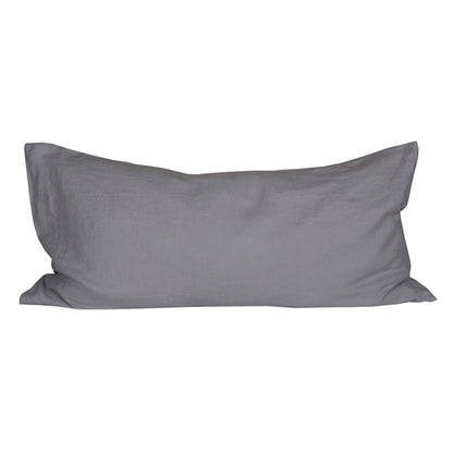 Funda Cojín Lino Humo 55x110 cm