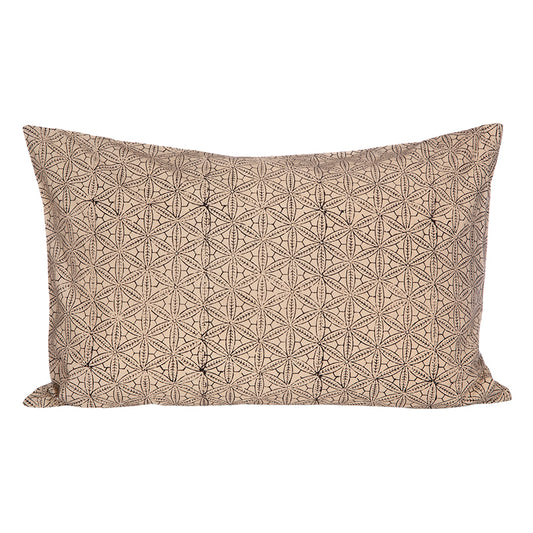 Funda Cojin Algodón Chennai Black 40x60 cm