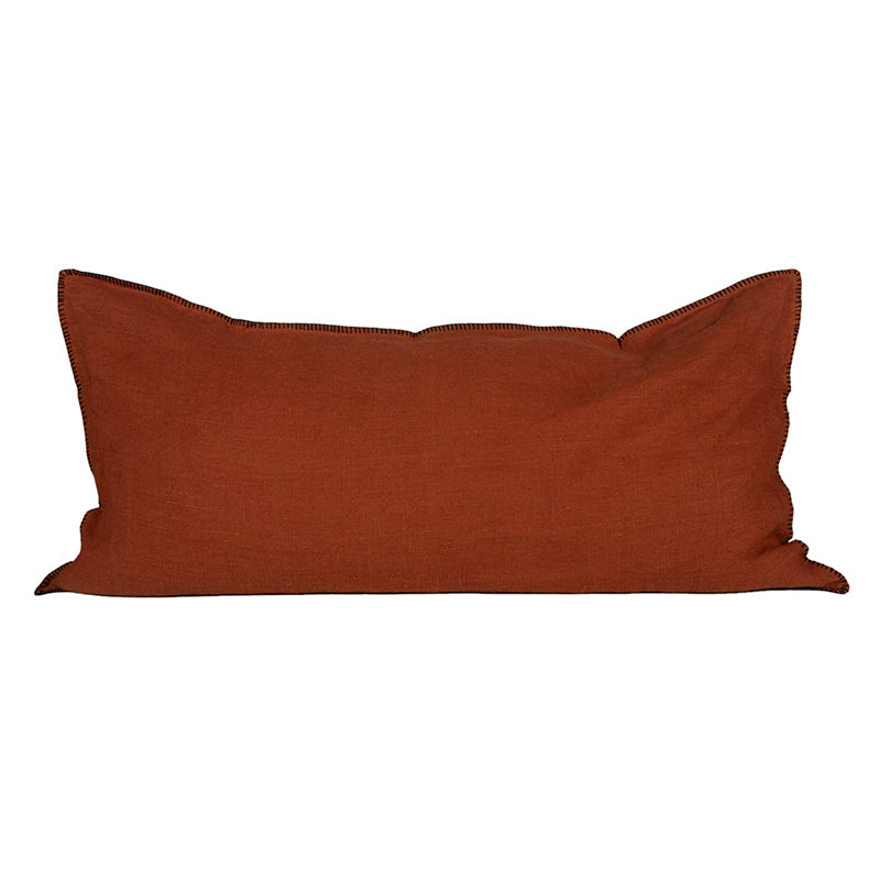 Funda Cojín Lino Mansa Brick 55x110 cm