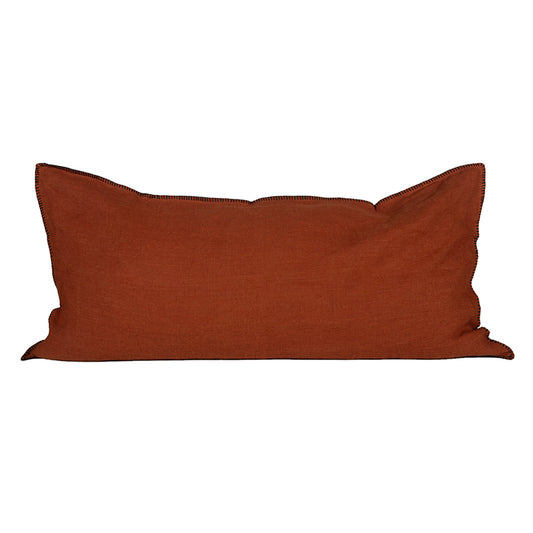 Funda Cojín Lino Mansa Brick 55x110 cm
