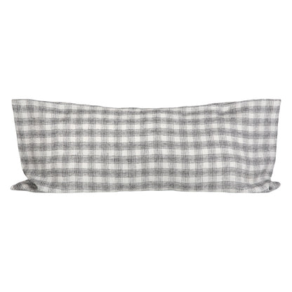 Funda Cojín Lino Monza Blanc 55x110 cm