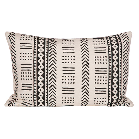 Funda Cojín Algodón Mud Ivory Nº6 40x60 cm