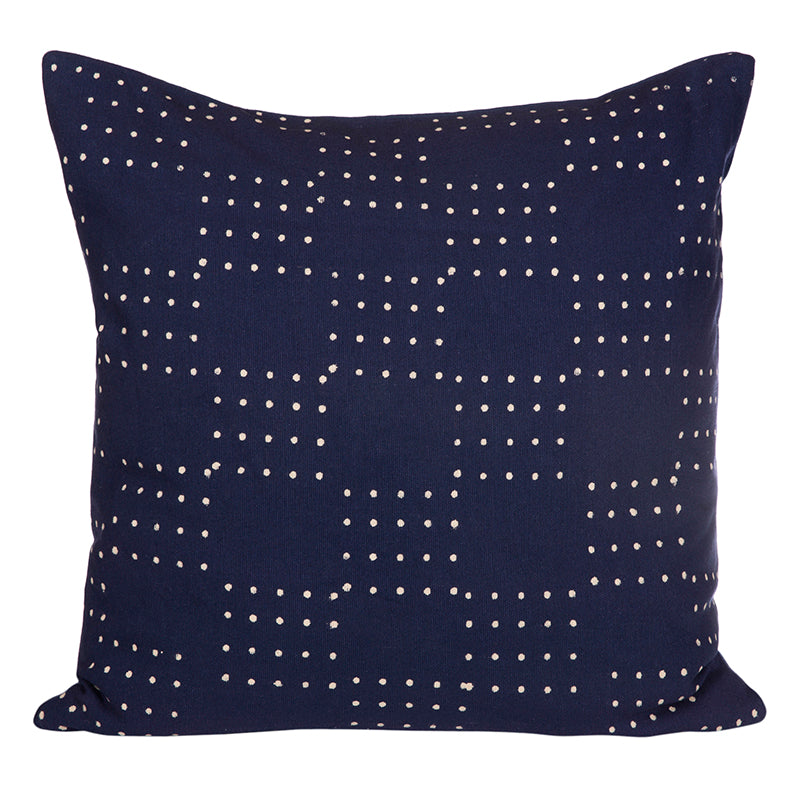 Funda Cojín Algodón Mud Indigo Nº2 60x60 cm