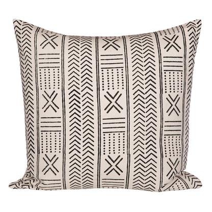 Funda Cojín Algodón Mud Ivory Nº3 60x60 cm