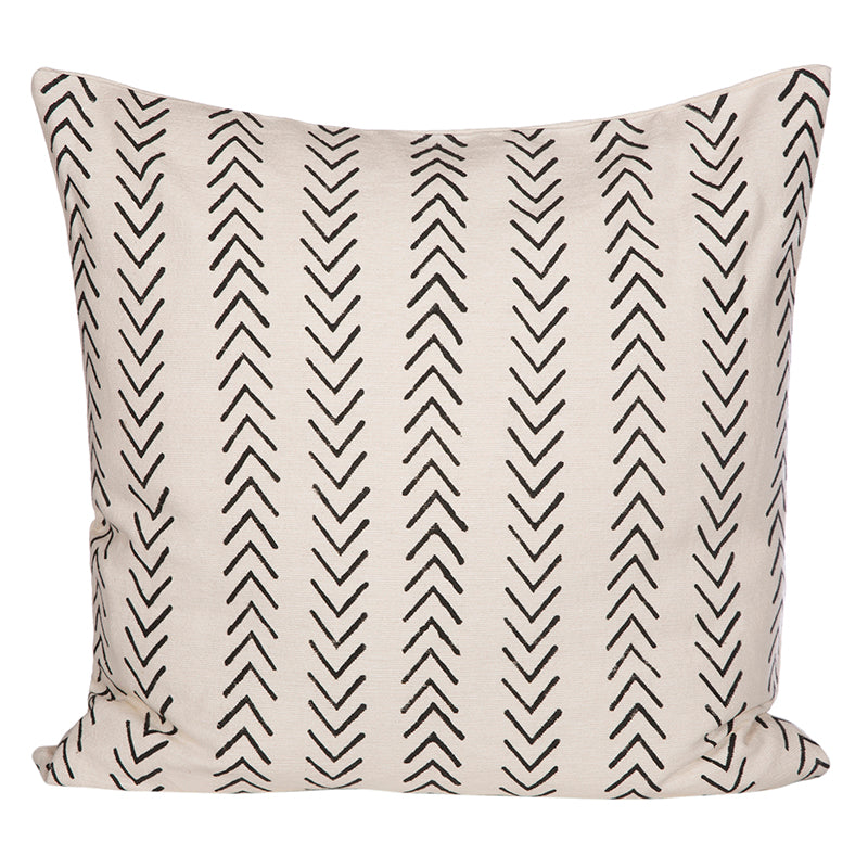 Funda Cojin Algodón Mud Ivory Nº2