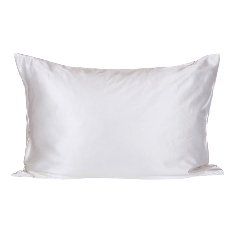 Funda almohada de Seda Mulberry Blanca