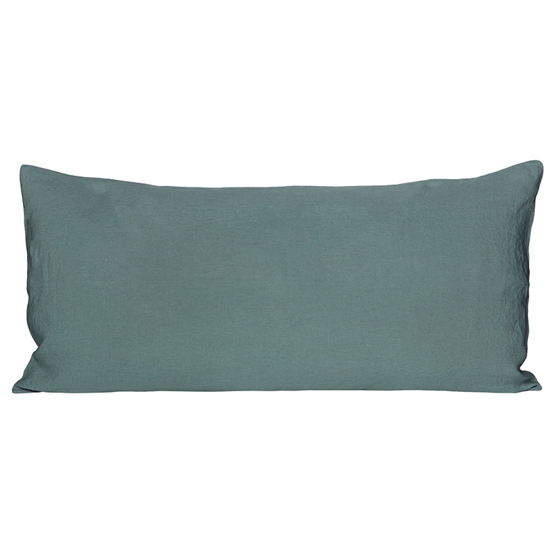 Funda Cojín Lino Viti Celadon 55x110 cm