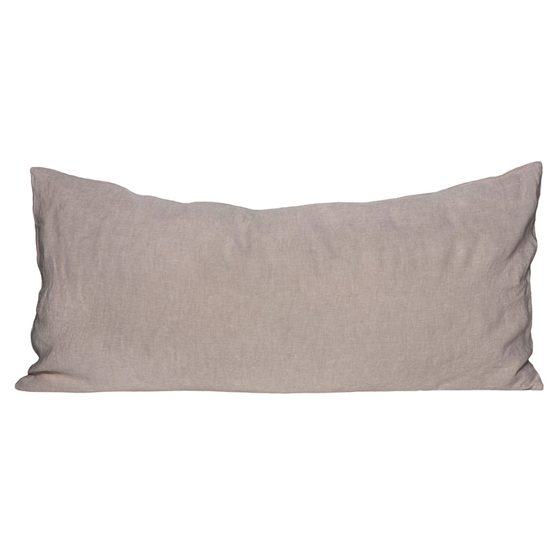 Funda Cojín Lino Viti Naturel 55x110 cm