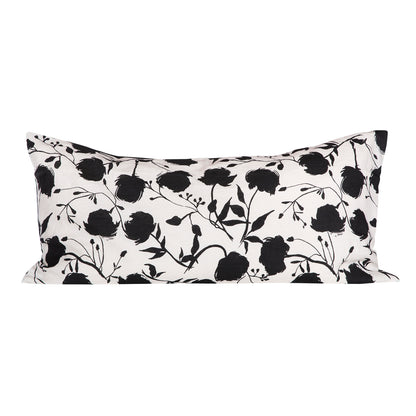 Funda Cojín Lino Yulin Blanc 55x110 cm