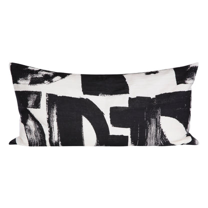 Funda Cojín Lino Makale Blanc 55x110 cm