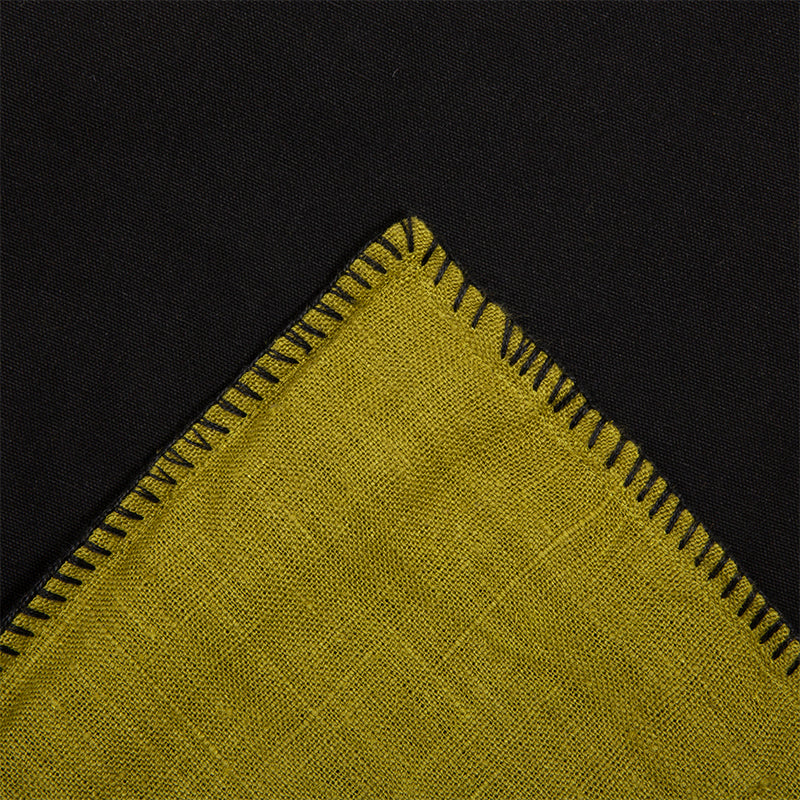 Funda Piecera Lino Mansa Olive 85x200 cm