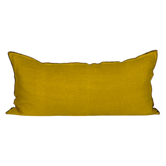 Funda Cojín Lino Mansa Safran 55x110 cm