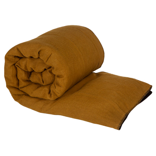 Funda Piecera Lino Mansa Bronze 85x200 cm