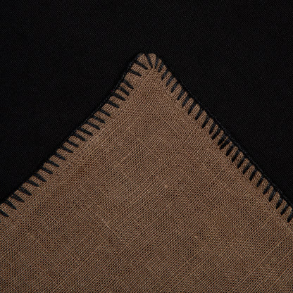Funda Piecera Lino Mansa Brownie 85x200 cm