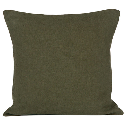 Funda Cojín Lino Porticcio Kaki 45x45 cm