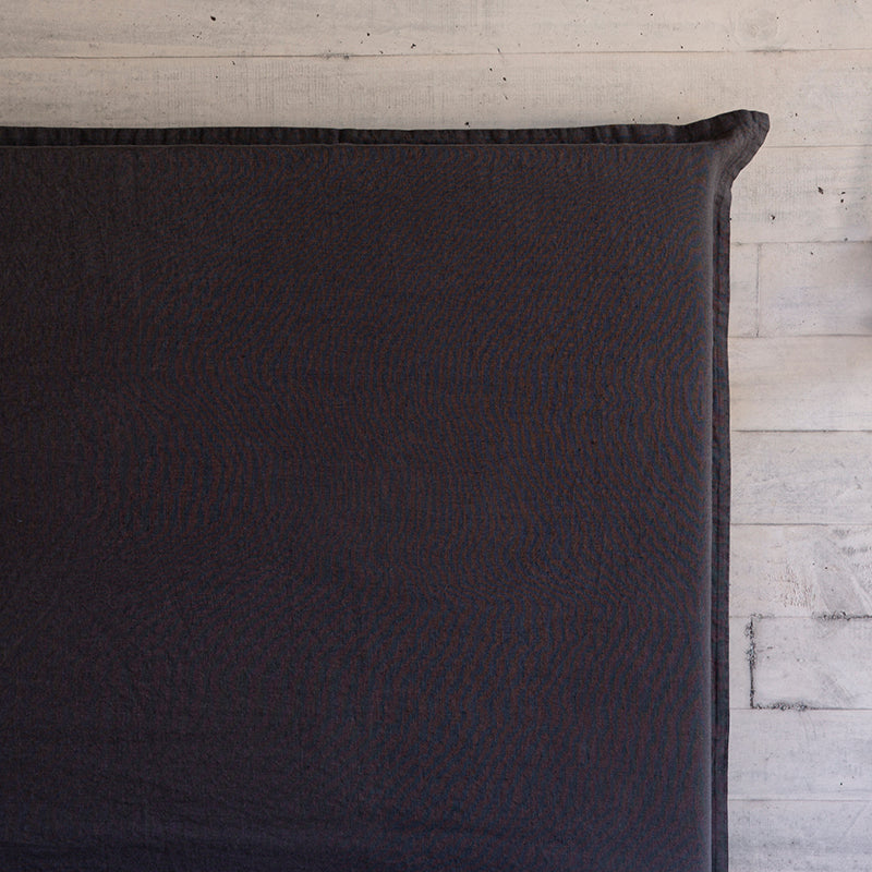 Funda Respaldo de Cama Charbon
