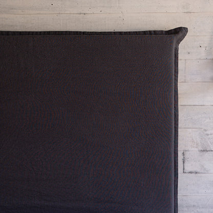 Funda Respaldo de Cama Charbon