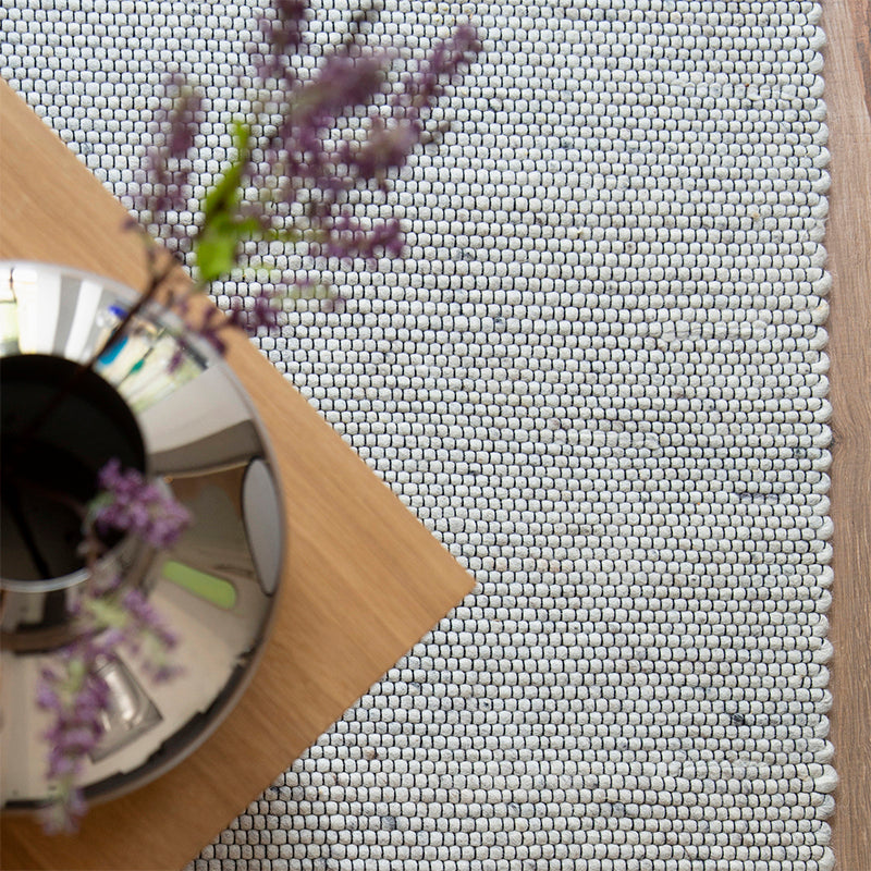 Alfombra Lana Visby Blanc Noir 1,7x2,4 m