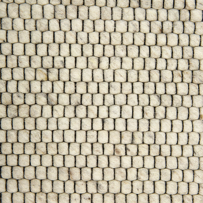 Alfombra Lana Visby Blanc Noir 2,5x3,5 m