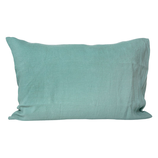 Funda Almohada Lino Viti Celadon