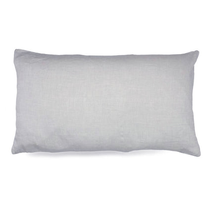 Funda de plumón Lino Gris con fundas de almohadas